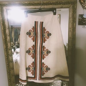 Tory Burch Tan Skirt